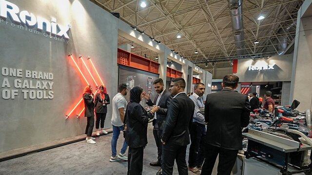 درخشش رونیکس در افتتاحیه نمایشگاه بینالمللی صنعت ساختمان