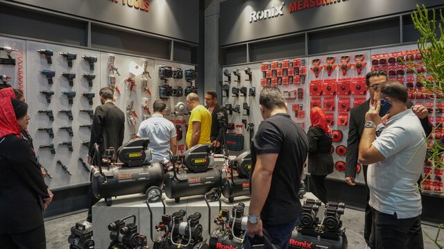 درخشش رونیکس در افتتاحیه نمایشگاه بینالمللی صنعت ساختمان