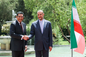 استقبال امیرعبداللهیان از وزیر خارجه سریلانکا در تهران