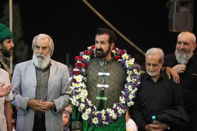 تجلیل از شبیهخوانی که نقش حر را در «شب دهم» ایفا کرد