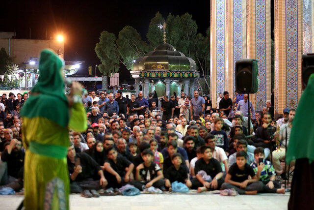 تجلیل از شبیهخوانی که نقش حر را در «شب دهم» ایفا کرد