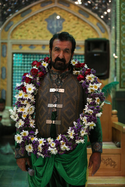 تجلیل از شبیهخوانی که نقش حر را در «شب دهم» ایفا کرد