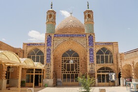 مسجد جامع میرپنج که قدمت آن به دوران قاجار باز می‌گردد.