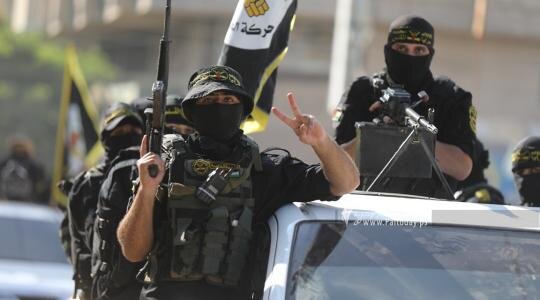 رژه نظامی جهاد اسلامی در غزه در اولین سالگرد نبرد «وحدت میدان‌ها»