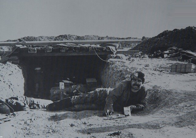 یک عراقی در جنگ وقتی دستور خودکشی در یک عملیات صادر شد