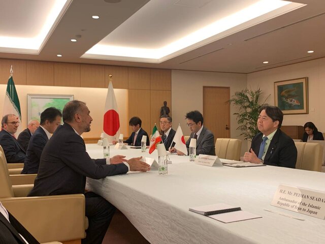 رایزنی وزیران امور خارجه ایران و ژاپن در توکیو رایزنی وزیران امور خارجه ایران و ژاپن در توکیو