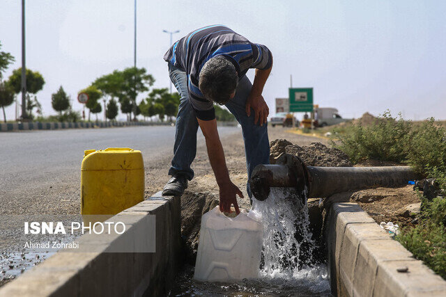 عکس تزئینی است مشکل کمبود آب شرب شمال ابهر مرتفع میشود