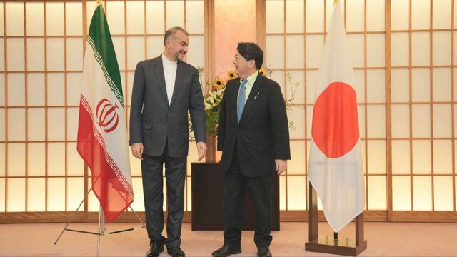 رایزنی وزیران امور خارجه ایران و ژاپن در توکیو تاکید تهران بر ترسیم نقشهراه همکاری بلندمدت بین ایران و ژاپن