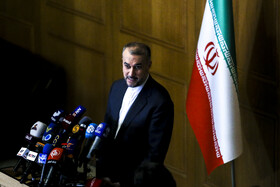 حسین امیرعبداللهیان وزیر امور خارجه در نشست اختتامیه ایران و بریکس