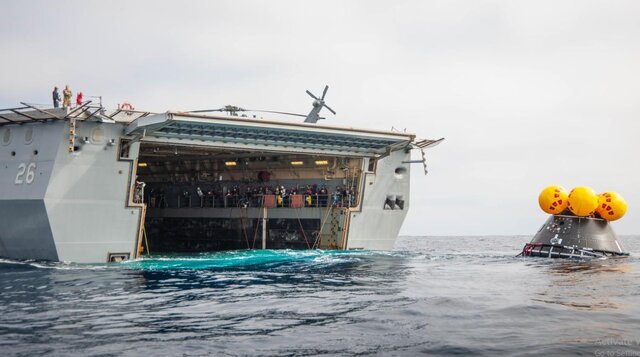 استفاده از بدل فضانوردان در تمرین برای عملیات فضایی!