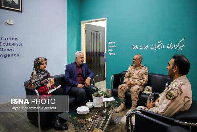 بازدید جانشین فرمانده مرزبانی خراسان رضوی از ایسنا