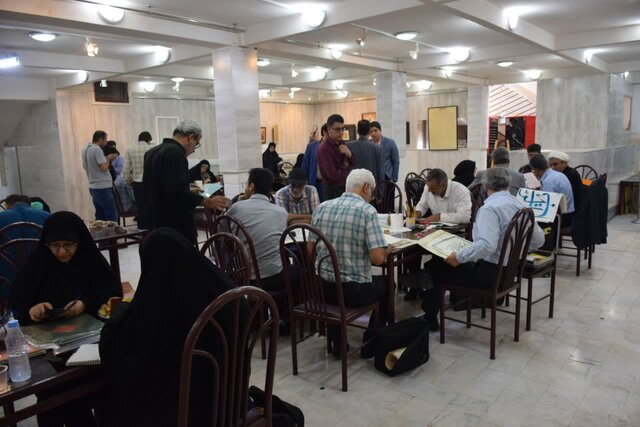 گردهمایی نسخ و ثلثنویسان برتر کشور در همایش شیخ زینالعابدین محلاتی