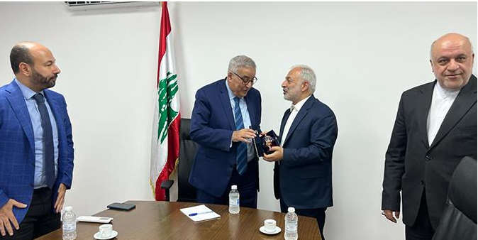 دیدار و گفتوگوی هیات پارلمانی ایران با رئیس و اعضای کمیسیون روابط خارجی مجلس لبنان