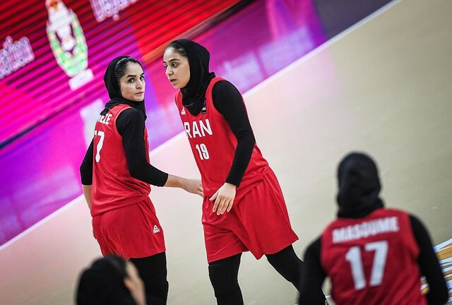 دومین پیروزی زنان بسکتبال ایران در کاپ آسیا