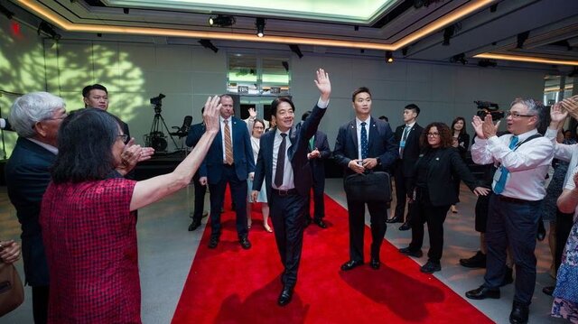 معاون رئیسجمهور تایوان: نه میترسیم، نه عقبنشینی میکنیم