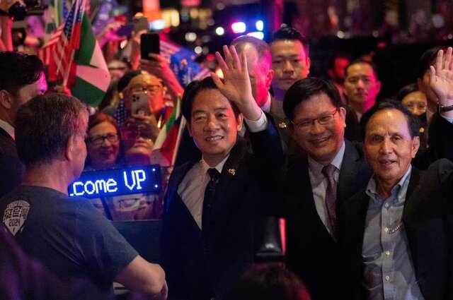 معاون رئیسجمهور تایوان: نه میترسیم، نه عقبنشینی میکنیم