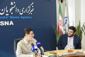 حضور رییس بنیاد شهید در ایسنا