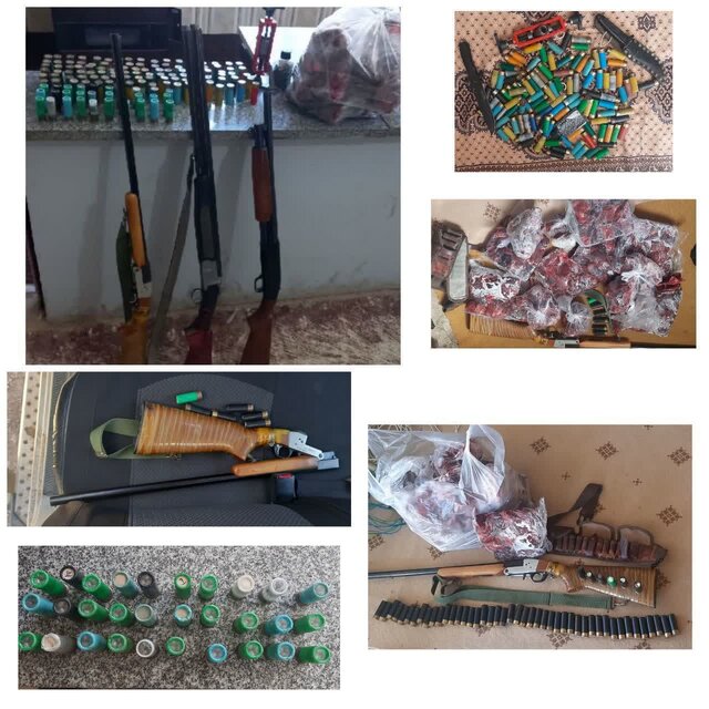 دستگیری شکارچی مرالها در کالپوش/ دستگیری ۳ شکارچی در گشت شبانه