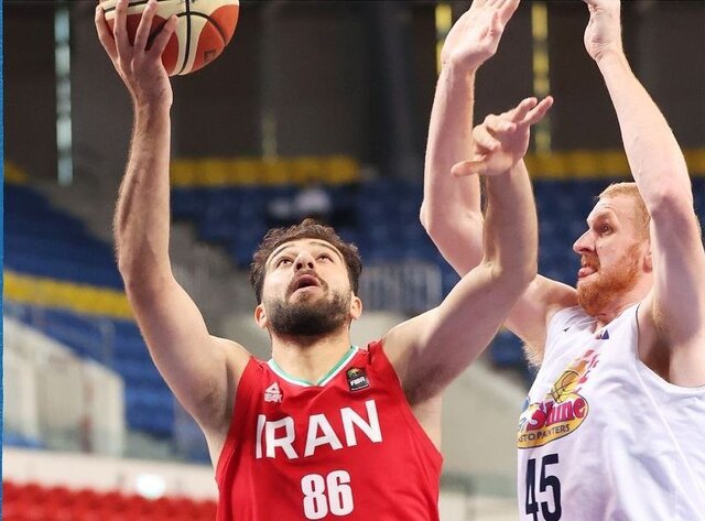 سومین باخت بسکتبال ایران در جام ویلیام جونز