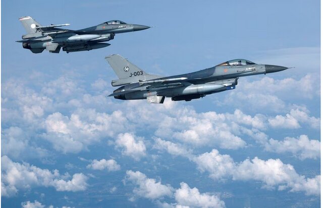 وزیر دفاع بلژیک: از ۲۰۲۵ جنگنده‌های اف-۱۶ به اوکراین می‌دهیم