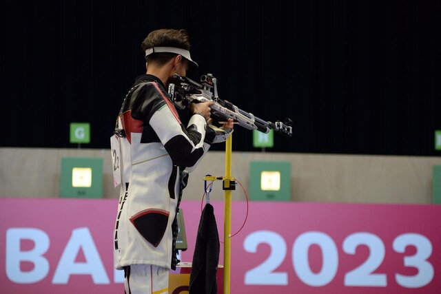 ویدیو/ مدال نقره میکس تفنگ بادی در قهرمانی جهان باکو ویدیو/ مدال نقره میکس تفنگ بادی در قهرمانی جهان باکو