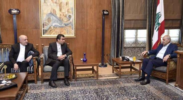 دیدار دستیار وزیر خارجه ایران با نبیه بری