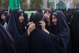اجتماع و پیاده روی هیات مذهبی بانوان استان قم
