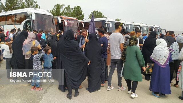 ۴۵۰ نفر از فعالان محلات کمبرخوردار خراسان شمالی به کربلای معلی اعزام شدند