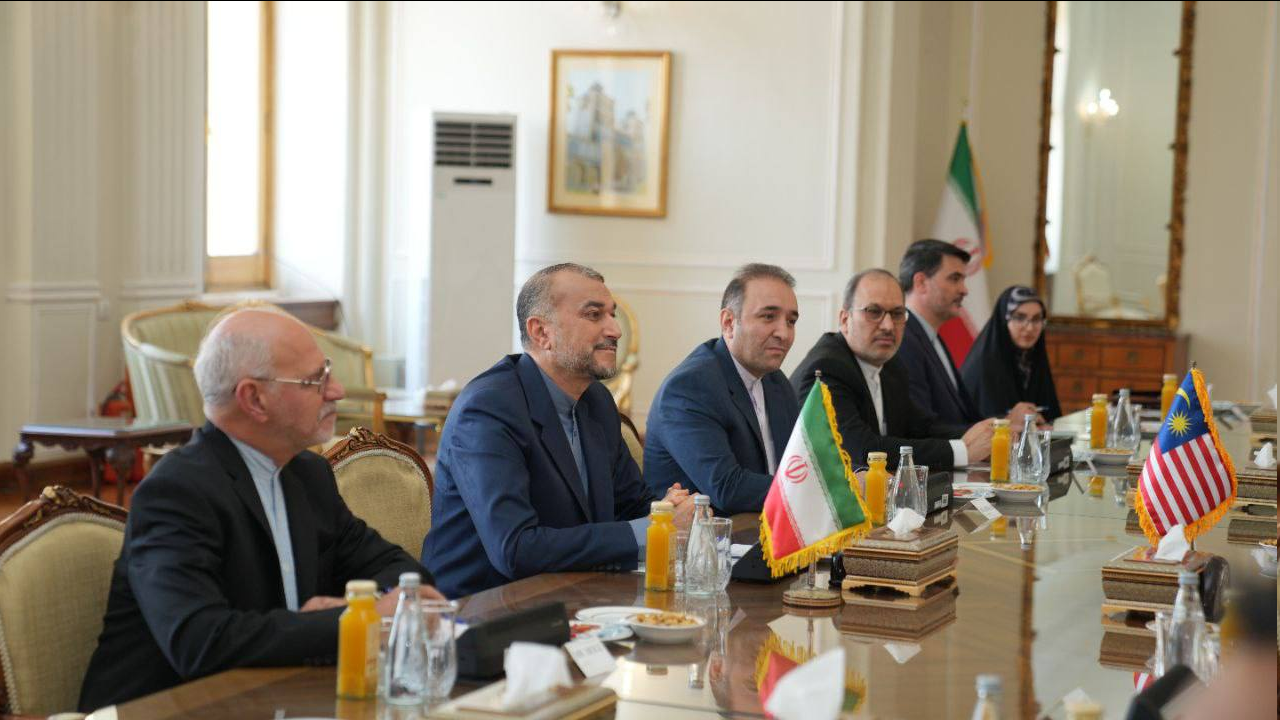 برگزاری مذاکرات وزیران خارجه ایران و مالزی در تهران