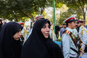 مراسم تشییع شهدای مدافع امنیت نیروی انتظامی اصفهان