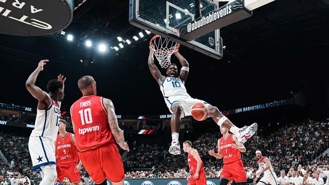 آلمان هم حریف آمریکا نشد/ یانکیها مدعی اصلی جام جهانی بسکتبال