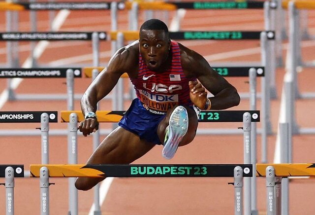 طلای دراماتیک سوئد در پرتاب دیسک قهرمانی جهان و هت تریک دونده آمریکایی