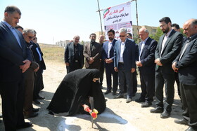 کلنگ زنی ۵ خوابگاه دانشجویی در اردبیل