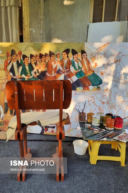 ناگفته های «جعفر لشگری» از نقاشی قهوه خانه