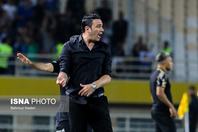 حضور جواد نکونام در تمرین استقلال حضور جواد نکونام در تمرین استقلال