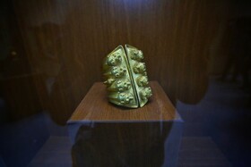 نمایش ۱۱ اثر طلایی و نقرهای هخامنشی و ساسانی - همدان