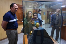 نمایش ۱۱ اثر طلایی و نقرهای هخامنشی و ساسانی - همدان