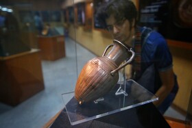 نمایش ۱۱ اثر طلایی و نقرهای هخامنشی و ساسانی - همدان