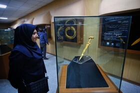 نمایش ۱۱ اثر طلایی و نقرهای هخامنشی و ساسانی - همدان