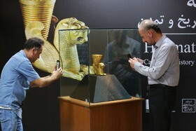 نمایش ۱۱ اثر طلایی و نقرهای هخامنشی و ساسانی - همدان