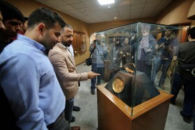 نمایش ۱۱ اثر طلایی و نقرهای هخامنشی و ساسانی - همدان