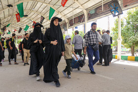 آیین بازگشایی مرز خسروی به روی زائرین اربعین