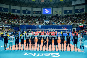 فینال والیبال قهرمانی آسیا - ایران و ژاپن
