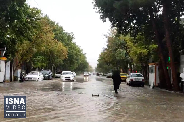 ویدیو / بارش شدید باران در بجنورد ویدیو / بارش شدید باران در بجنورد