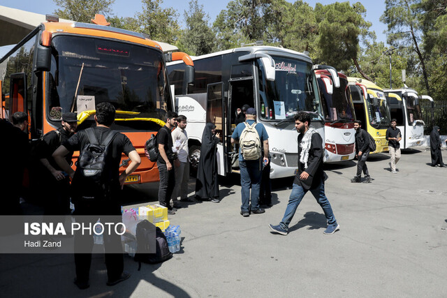 ناوگان حمل و نقل خصوصی و عمومی اصفهان برای اربعین فعال شده است