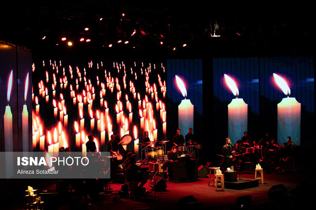 کنسرت رایگان راغب و دینی که ادا شد