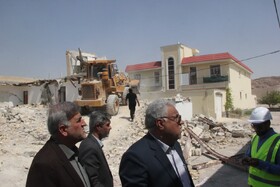 زلزله اخیر اِوَز به ۳۰۷ خانه آسیب زد