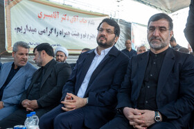 افتتاح و کلنگ زنی طرح نهضت ملی مسکن - قم