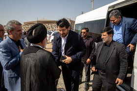 افتتاح و کلنگ زنی طرح نهضت ملی مسکن - قم