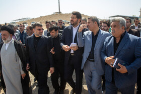 افتتاح و کلنگ زنی طرح نهضت ملی مسکن - قم